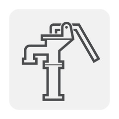 Obraz premium water pump icon