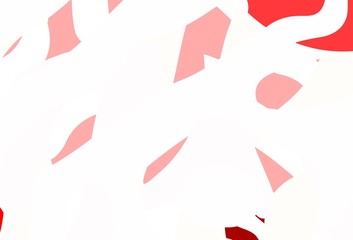 Light Orange vector backdrop with memphis shapes.