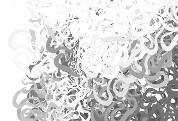 Light Gray vector background with wry lines.