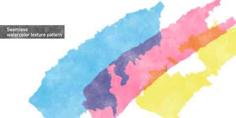 Seamless watercolor texture pattern (vector)