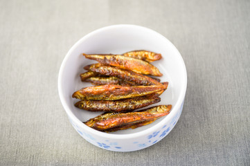 ワカサギの甘露煮