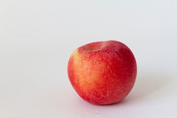 Gala apple isolated on white background