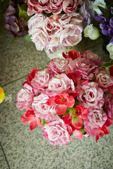 bouquets of flowers