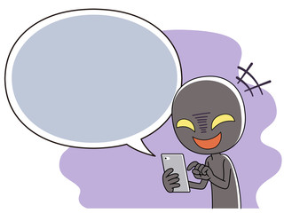 スマホで悪さをする人