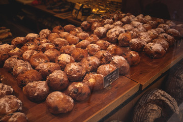 Venetian carnival sweets, Venice, Italy