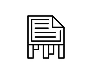 Marketing line icon