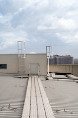 Obraz premium an emergency staircase
