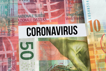 Coronavirus in der Schweiz und Schweizer Franken