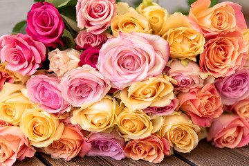 Prachtvolle Rosen für Dich.