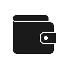 Obraz premium wallet icon in trendy flat style
