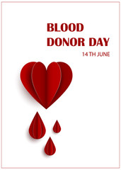 Background world blood donor day
