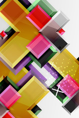 Metal arrow shape background. Abstract geometric background with 3d effect composition For Wallpaper, Banner, Background, Card, Book Illustration, landing page