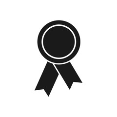 award vector icon, flat design best vector award illustration, medal icon