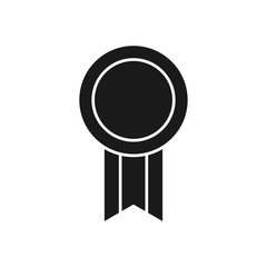 award vector icon, flat design best vector award illustration, medal icon