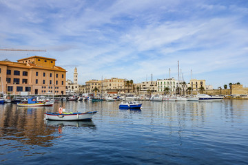 Panoramic view of Bari. Puglia. Italy.