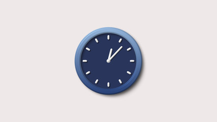 New 3d wall clock icon,clock icon,Blue clock icon,Wall clock icon