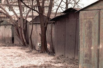 Metal garages for cars. Garages of the Soviet era