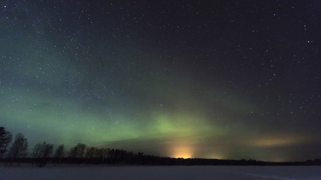 Aurora in sky Finland © TPG