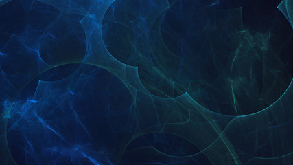 3D rendering abstract colorful fractal light background