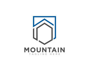 Mountain Logo Icon Design Vector