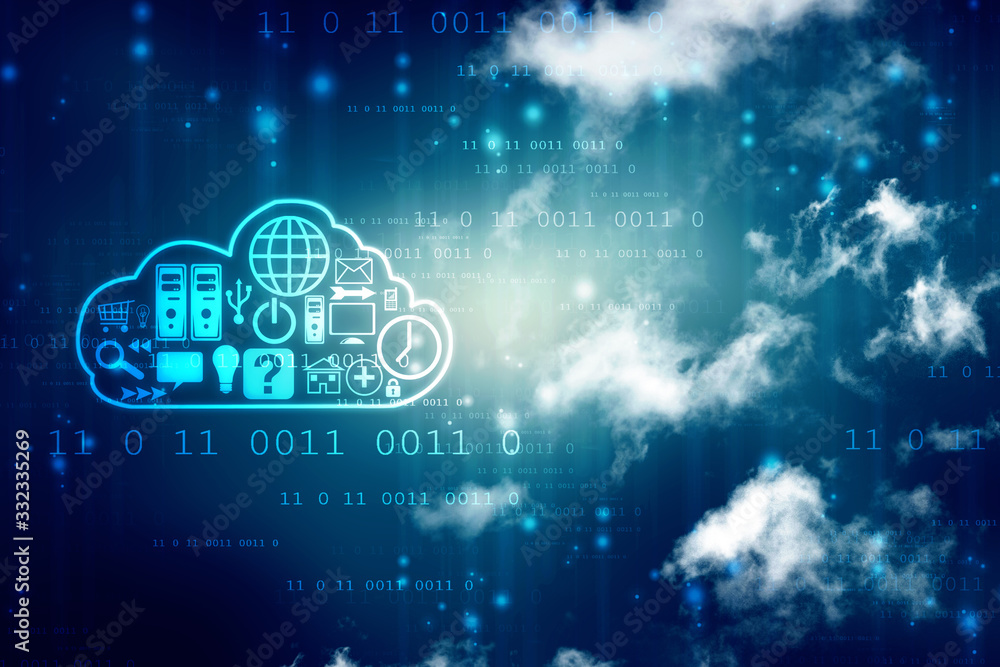 Poster 2d rendering technology cloud computing