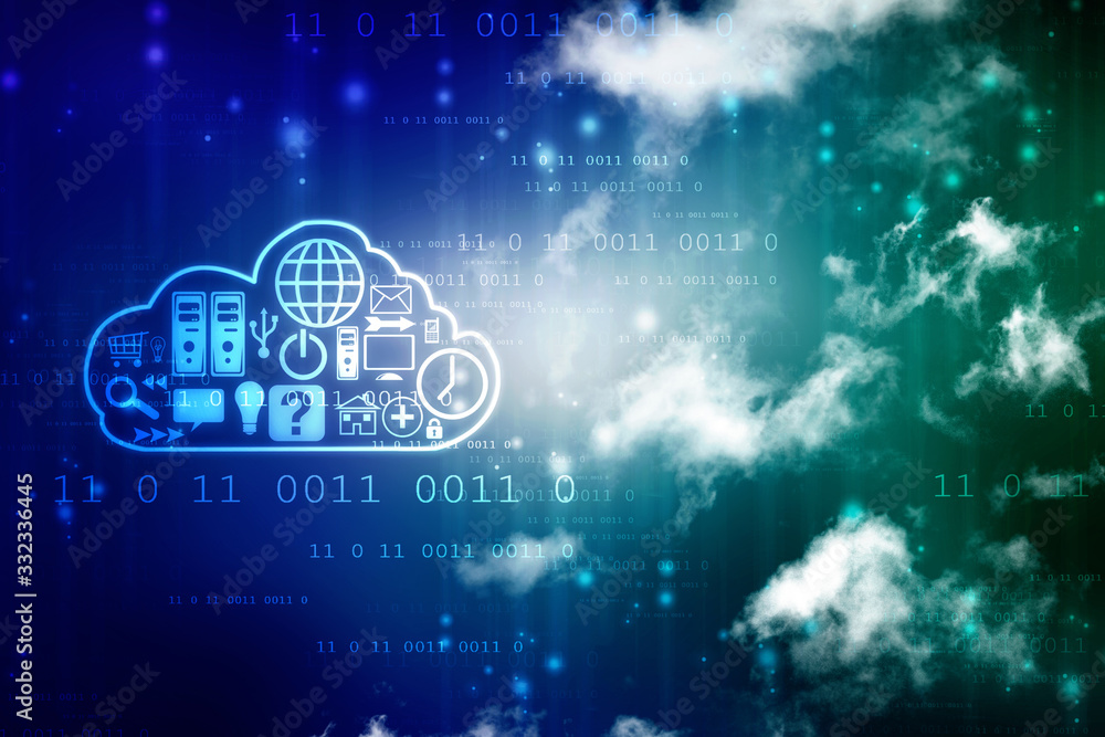 Poster 2d rendering technology cloud computing