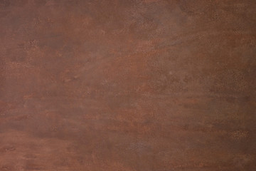 Brown background. The picture on the canvas.