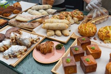 Assorted bread of the day