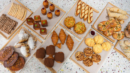 A wide variety of delicious bread