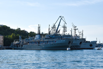 ship in port