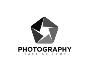 Fototapeta premium Photography Camera Logo Icon Design Vector