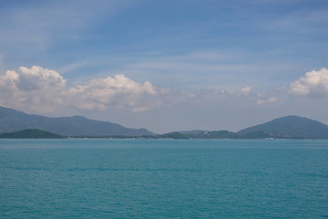 Seascape of gulf of Thailand