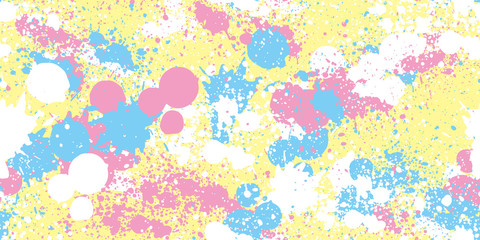 Splash camouflage background. Seamless pattern.Vector. 飛び散った迷彩パターン	