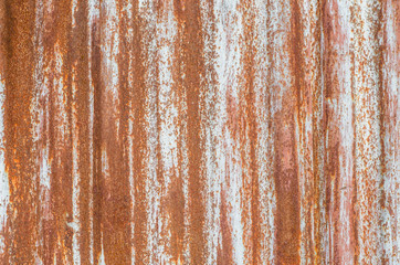Part of dirty old rusted surface. Multicolor metal textures. Poster. Interior decor.