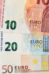 close up of banknote for background 