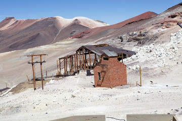 Mina Julia in Salta Province at the Puna de Atacama in northwestern Argentina