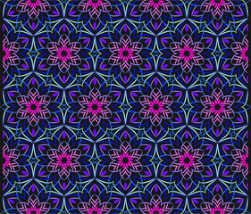 Abstract background ornament illustration. Vector textile print for bed linen, jacket, package design, fabric and fashion concepts. Seamless pattern with flowers