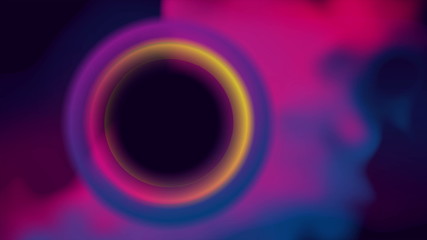 Colorful abstract liquid wavy shapes background