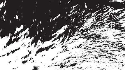 Black and white vintage grunge futuristic background. Abstract textured pattern, layout for design packaging, business cards, websites, postcards, posters, brochures, fabrics, covers mock-up design