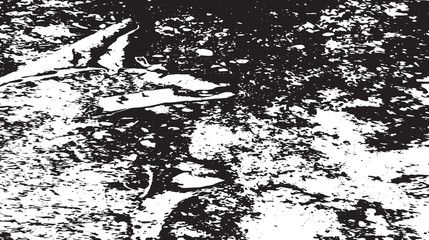 Black and white vintage grunge futuristic background. Abstract textured pattern, layout for design packaging, business cards, websites, postcards, posters, brochures, fabrics, covers mock-up design