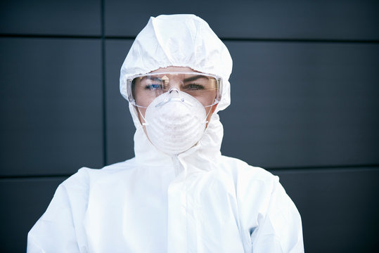 Portrait of technician looking at the camera