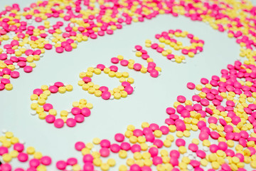 Covid-19 - Wuhan Novel Coronavirus made by many medicine pills