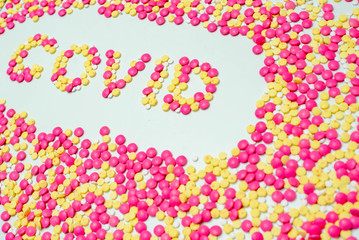 Covid-19 - Wuhan Novel Coronavirus made by many medicine pills