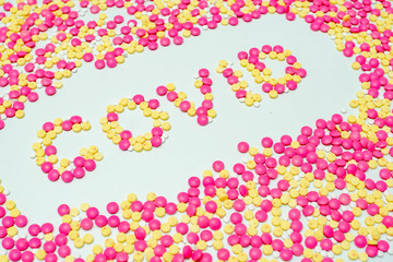 Covid-19 - Wuhan Novel Coronavirus made by many medicine pills