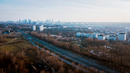 Obraz premium Warszawa Warsaw Poland Polska