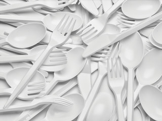 plastic cutlery spoon fork knife utensil recycling disposable