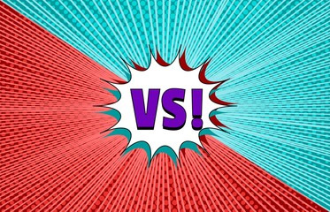 Comic competitive and duel concept