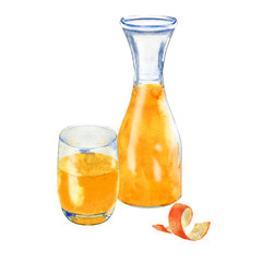Fresh orange juice