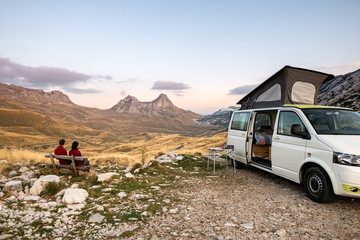 Campervan in Montenegro Europe