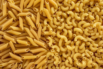 Pasta high resolution background. Top view, wallpaper